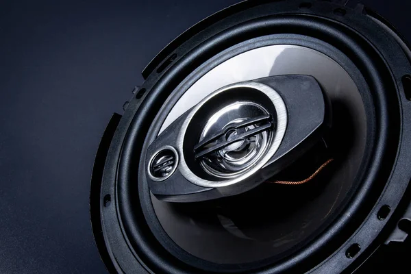 Modern car speaker close-up — Stock Photo, Image