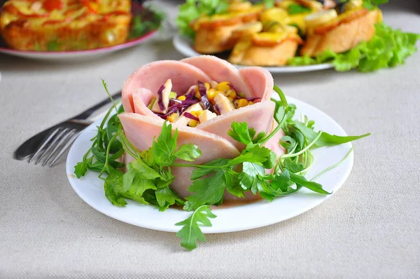 Lezzetli ve alışılmadık salata