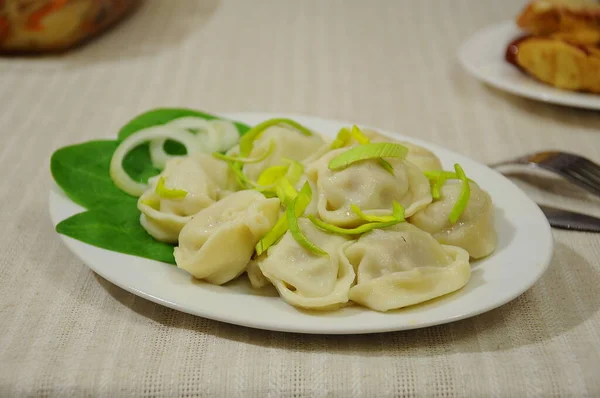 Dishes National Cuisines Dumplings — Stock Photo, Image