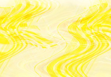 Farklı kalınlıklarda çizgiler oluşturulmuş renkli dalgalı bir arkaplan. Görüntü