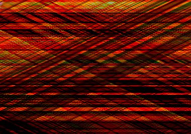 Çapraz çizgiler kullanılarak soyut renkli arkaplan oluşturuldu. Neon renkleri. İllüzyon. Posterler, el ilanları veya web tasarımı için kullanılabilir.
