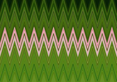 Renkli zig zag desenli soyut dekoratif doku. Görüntü.
