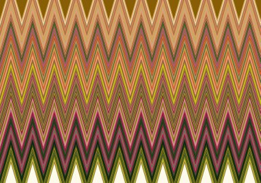 Renkli zig zag desenli soyut dekoratif doku. Görüntü.