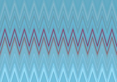 Renkli zig zag desenli soyut dekoratif doku. Görüntü.