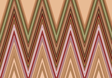 Renkli zig zag desenli soyut dekoratif doku. Görüntü.