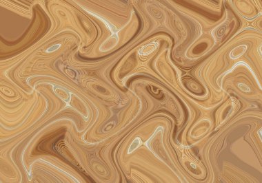 Eğri şekillerden oluşan renkli psikedelik bir arka plan. Görüntü