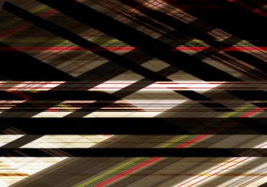 Çapraz çizgiler kullanılarak soyut renkli arkaplan oluşturuldu. Neon renkleri. İllüzyon. Posterler, el ilanları veya web tasarımı için kullanılabilir.