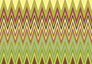 Renkli zig zag desenli soyut dekoratif doku. Görüntü.