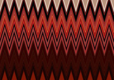 Renkli zig zag desenli soyut dekoratif doku. Görüntü.