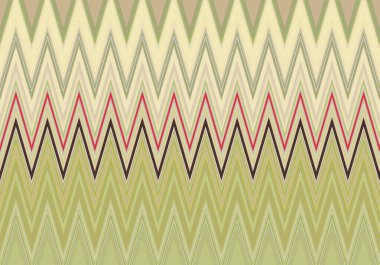 Renkli zig zag desenli soyut dekoratif doku. Görüntü.