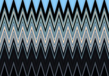 Renkli zig zag desenli soyut dekoratif doku. Görüntü.