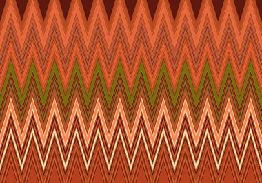 Renkli zig zag desenli soyut dekoratif doku. Görüntü.
