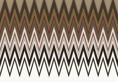 Renkli zig zag desenli soyut dekoratif doku. Görüntü.