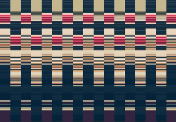 Abstract Colorful Pattern Created Vertical Stripes Squares Color Illustration — Stock Photo, Image