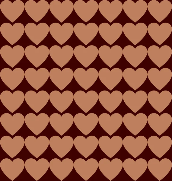 Colorful Seamless Pattern Hearts Valentines Day Illustration — Stock Photo, Image