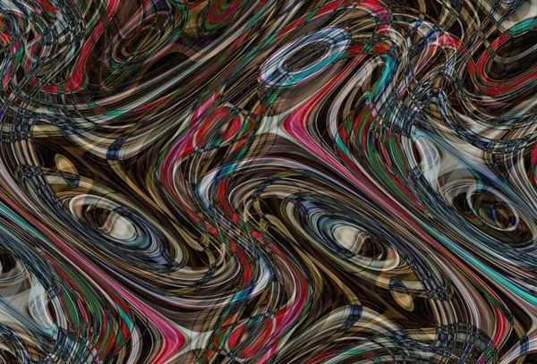 นหล งประสาทหลอนท าจากร ปทรงโค สอดคล องก ภาพประกอบ — ภาพถ่ายสต็อก