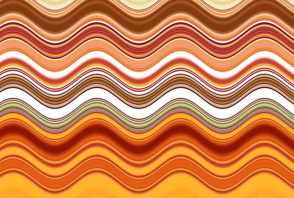 Kolorowe Faliste Tło Stworzone Linii Różnych Grubościach — Zdjęcie stockowe