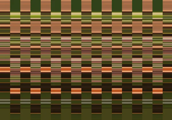 縦の縞と色の正方形で作成された抽象的なカラフルなパターン イラスト — ストック写真