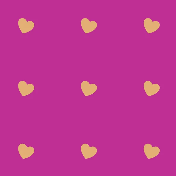 Kleurrijk Naadloos Patroon Van Harten Voor Valentijnsdag Illustratie — Stockfoto