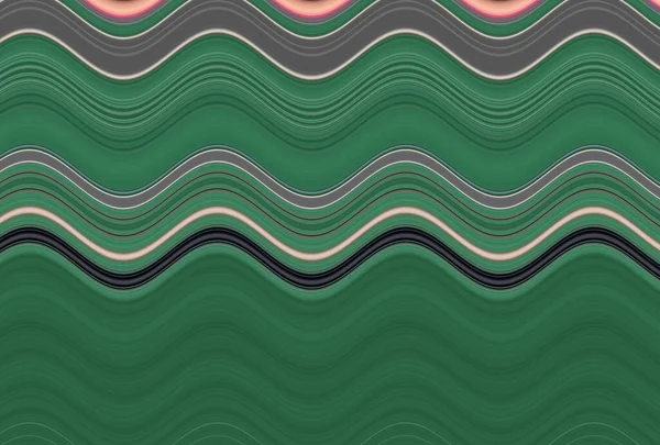 Colorful wavy background created with lines of different thicknesses