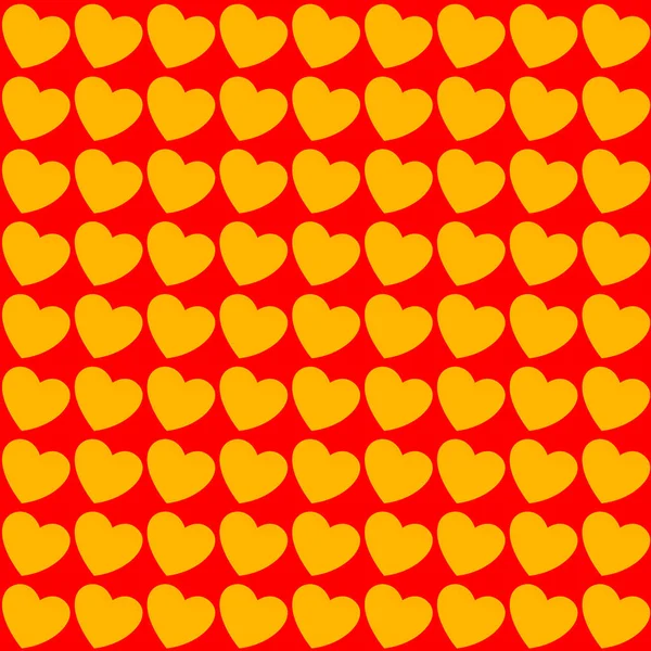 Patrón Inconsútil Colorido Corazones Para Día San Valentín Ilustración — Foto de Stock