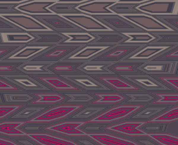 Renkli mozaik çizgiler, üçgenler ve karelerle yaratılmış. Dekoratif şenlik bileşimi.