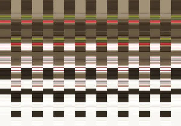 縦の縞と色の正方形で作成された抽象的なカラフルなパターン イラスト — ストック写真