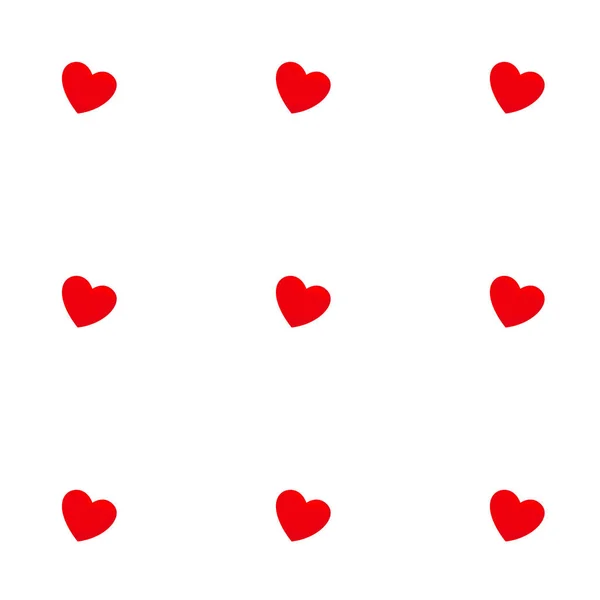 Kleurrijk Naadloos Patroon Van Harten Voor Valentijnsdag Illustratie — Stockfoto