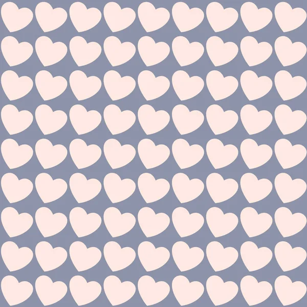 Colorful Seamless Pattern Hearts Valentines Day Illustration — Stock Photo, Image