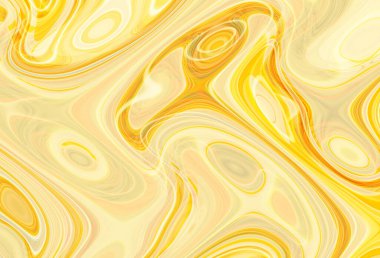 Eğri şekillerden oluşan renkli psikedelik bir arka plan. Görüntü