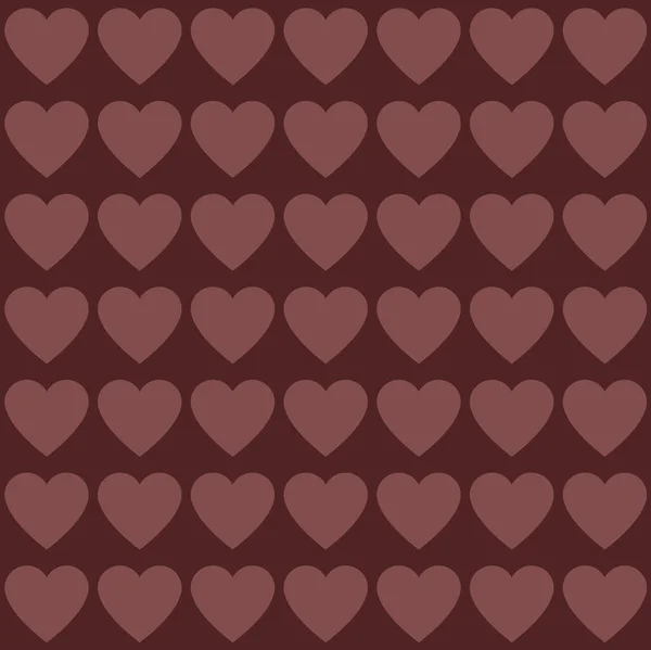 Цветной Бесшовный Узор Сердец День Святого Валентина Иллюстрация — стоковое фото