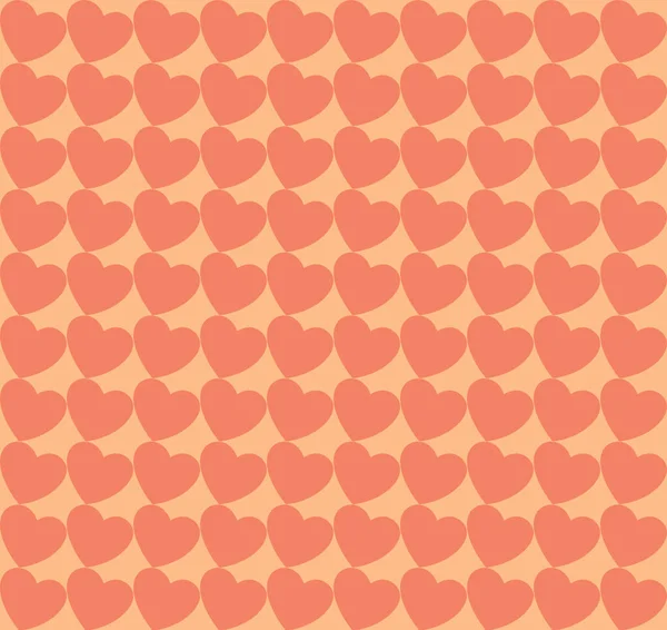 Colorful Seamless Pattern Hearts Valentines Day Illustration — Stock Photo, Image