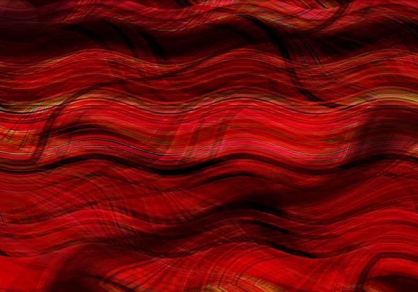 Colorful Wavy Background Created Lines Different Thicknesses Illustration — Stock Photo, Image