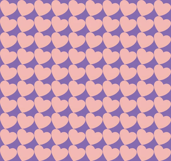 Colorful Seamless Pattern Hearts Valentines Day Illustration — Stock Photo, Image