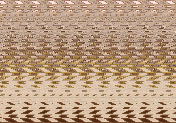 Bunte Mosaik Illustration Mit Linien Dreiecken Und Quadraten Dekorative Festkomposition — Stockfoto