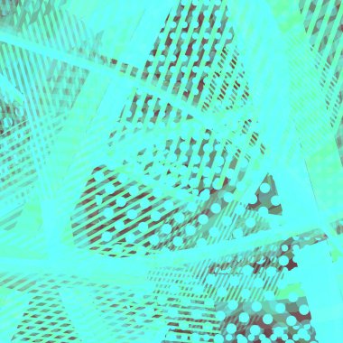 Soyut renkli disko arkaplanı çizgiler, noktalar ve renk lekeleriyle oluşturuldu.