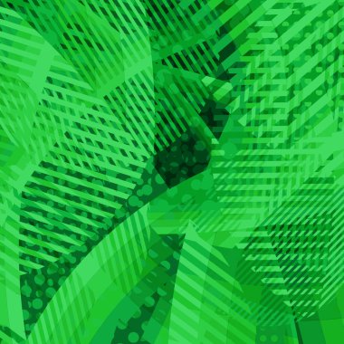 Soyut renkli disko arkaplanı çizgiler, noktalar ve renk lekeleriyle oluşturuldu.