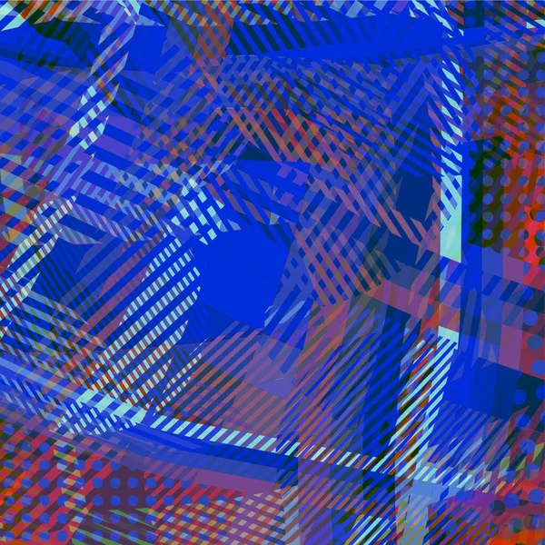 Abstraktní Barevné Disco Pozadí Vytvořené Pruhy Tečkami Kousky Barev — Stockový vektor
