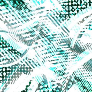 Soyut renkli disko arkaplanı çizgiler, noktalar ve renk lekeleriyle oluşturuldu.