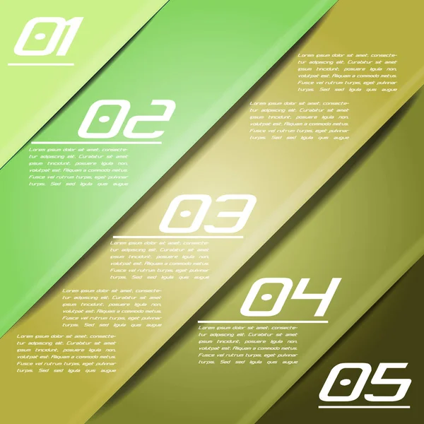 Farklı tonlarda çizgileri olan renkli bilgi grafikleri. Vektör