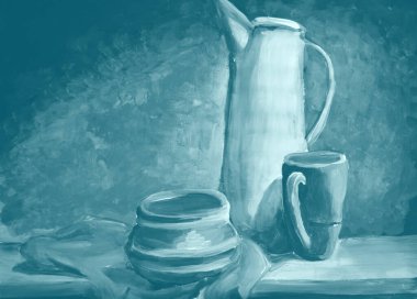 Mutfaktaki çömlekçilik hayatı