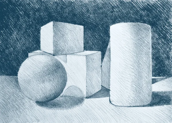 Basit şekilli sakin bir hayat.