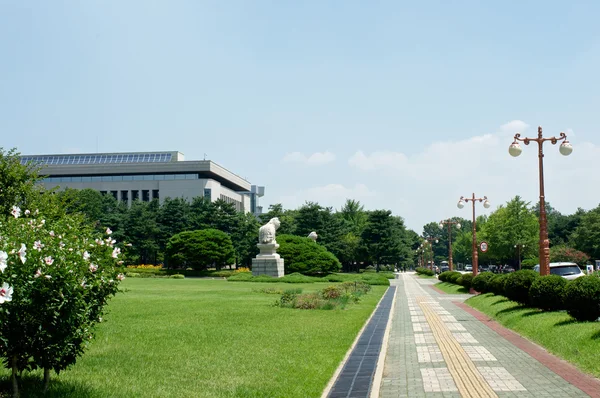 政府大会在韩国首都首尔 — 图库照片