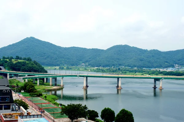 Fortaleza de Gongju Gongsanseong en Corea del Sur — Foto de Stock