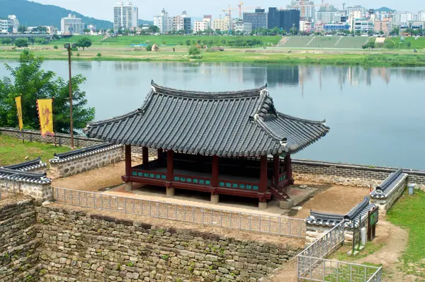 Gongju Gongsanseong fästning i Sydkorea — Stockfoto