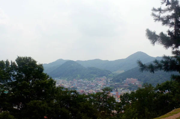 Fortaleza de Gongju Gongsanseong na Coreia do Sul — Fotografia de Stock