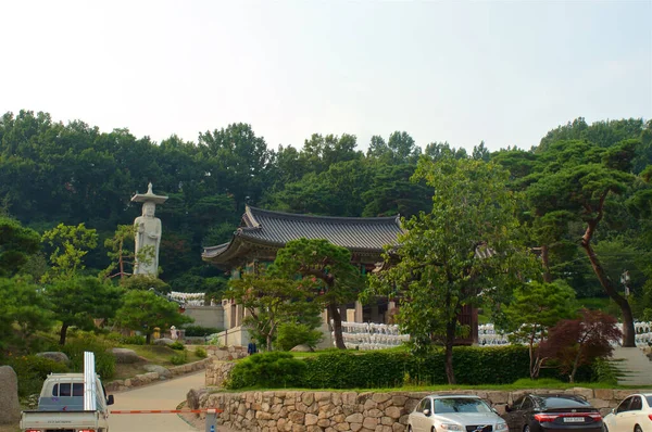 Temple Bouddhiste Séoul Corée Sud — Photo