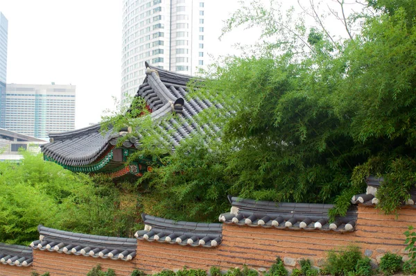 Templo Budista Seul Coreia Sul — Fotografia de Stock