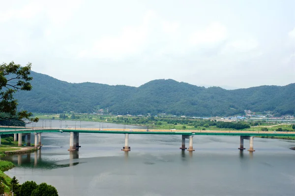 Fortaleza Gongju Gongsanseong Corea Del Sur Patrimonio Humanidad Por Unesco — Foto de Stock