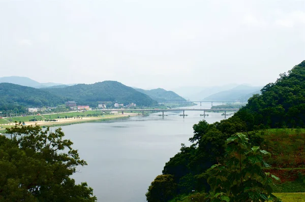 Festung Gongju Gongsanseong Südkorea Unesco Welterbe — Stockfoto
